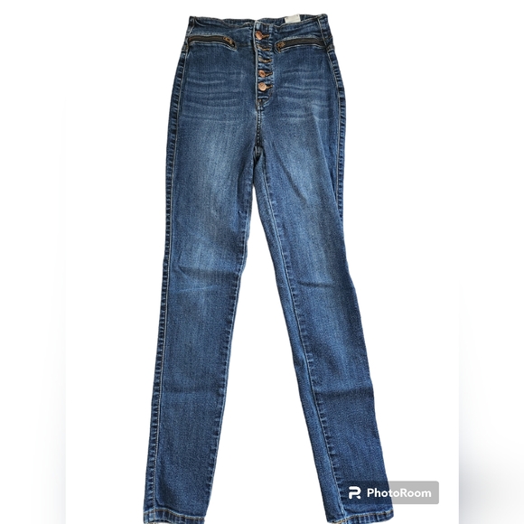 🎉HOST PICK🎉Kancan Women's Size 25 Jeans Button Fly High Waisted. - Picture 1 of 3
